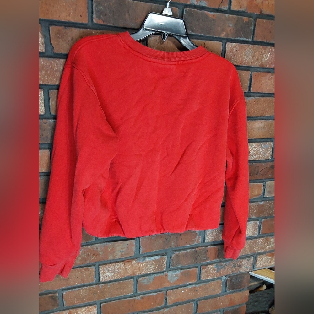 Universal Thread Red Heart Pullover Sweater - image 2